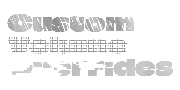 Custom Volume Overrides